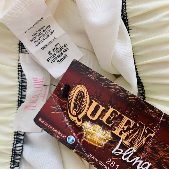 😍HOST PICK😍Peach Love / Navy Blue White Stripe - Picture 4 of 6